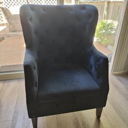 Deep Blue Armchair