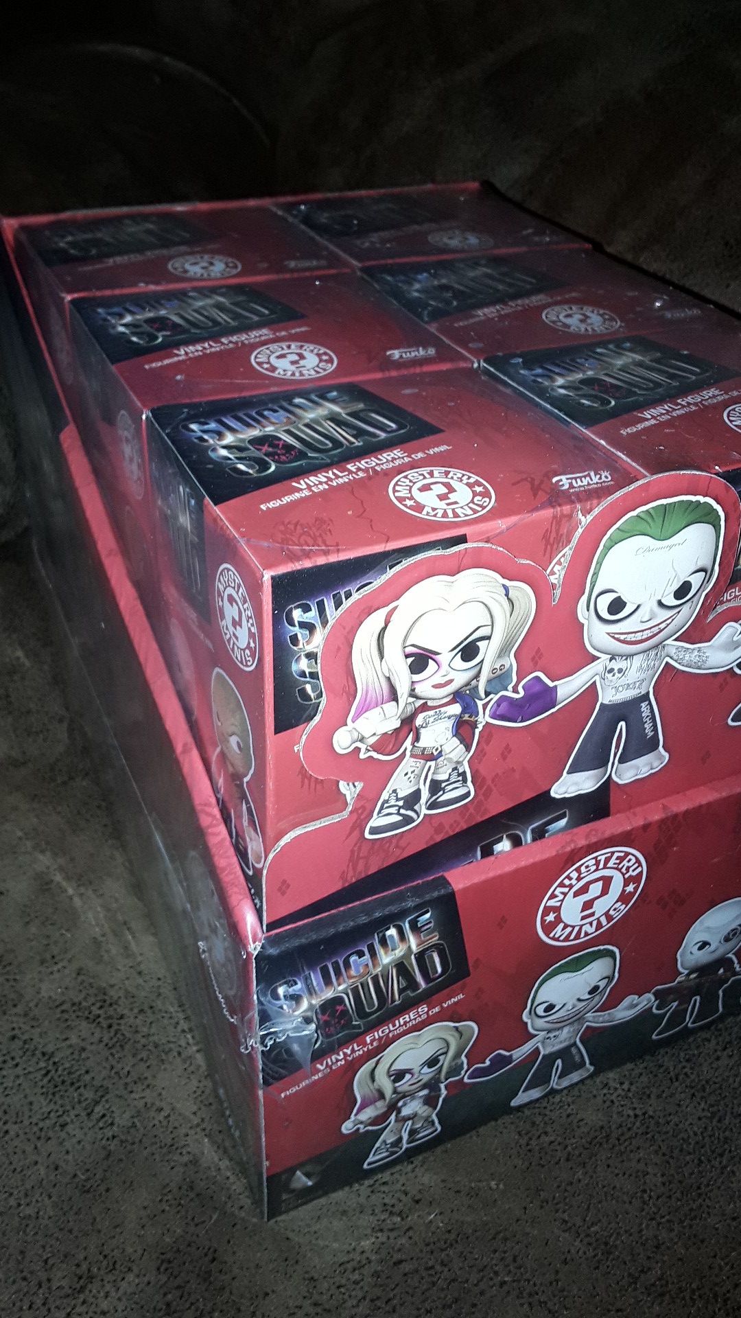 Suicide Squad Funko Mystery Minis 12 pack