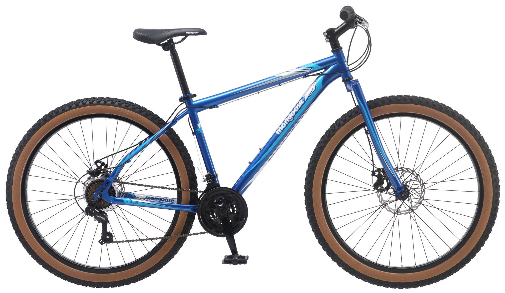 Mongoose Rader 27.5” Fat tire 3” 21 speed men’s mountain bike