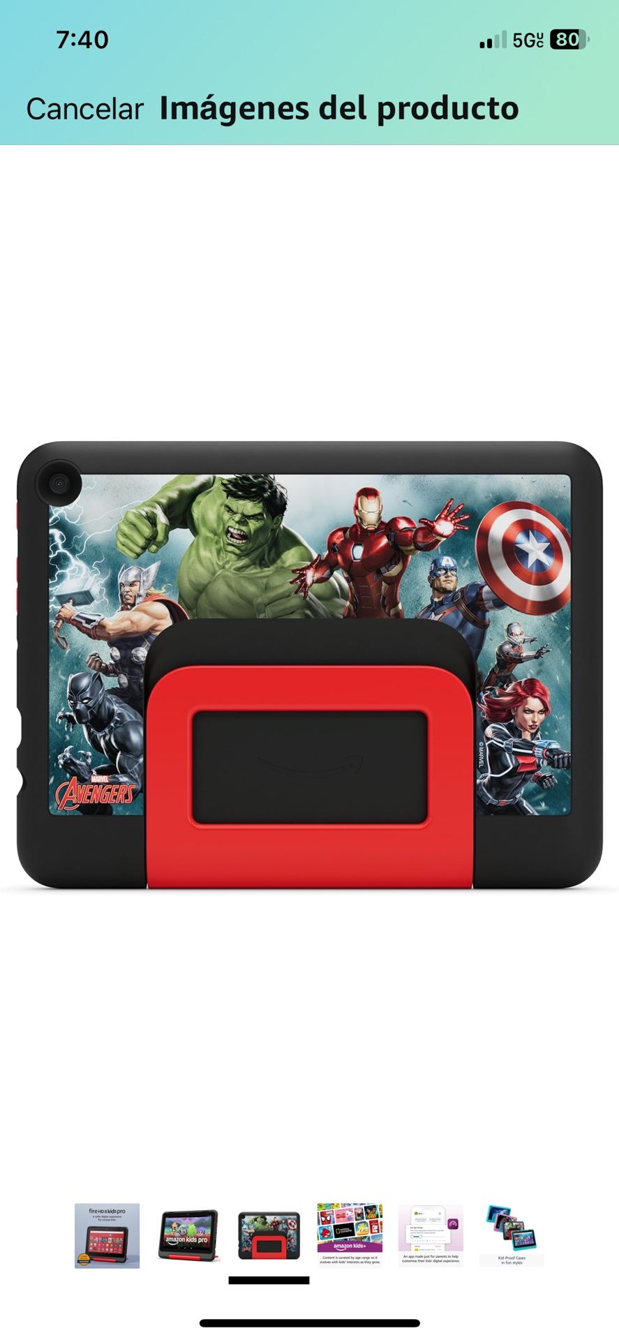 Tablet 8 Amazon fire8 kids pro