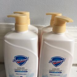 Safeguards Hand Soap 4x 25oz