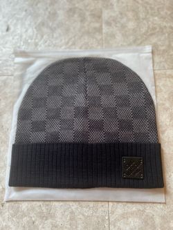 Grey and Black Beanie