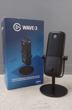 Elgato Wave:3 - Premium Studio Quality USB Condenser Microphone