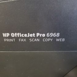 HP Office Jet Pro 6968 Printer