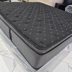 King Sizes Mattress And Box Spring Pillowtop New
