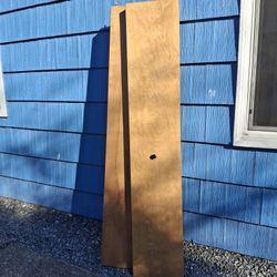 2- Closet Doors 30x79 Folding Wood