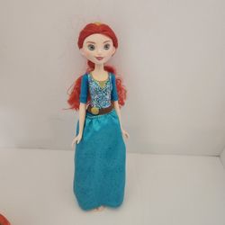 Disney Princess Merida Royal Shimmer Brave 2015 Hasbro Fashion Doll No Shoes
