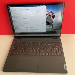 Lenovo Idealpad Flex 5 16” (2022) 2 in 1 Touch screen Intel i7 12th Generation 16GB 512GB powerful laptop 