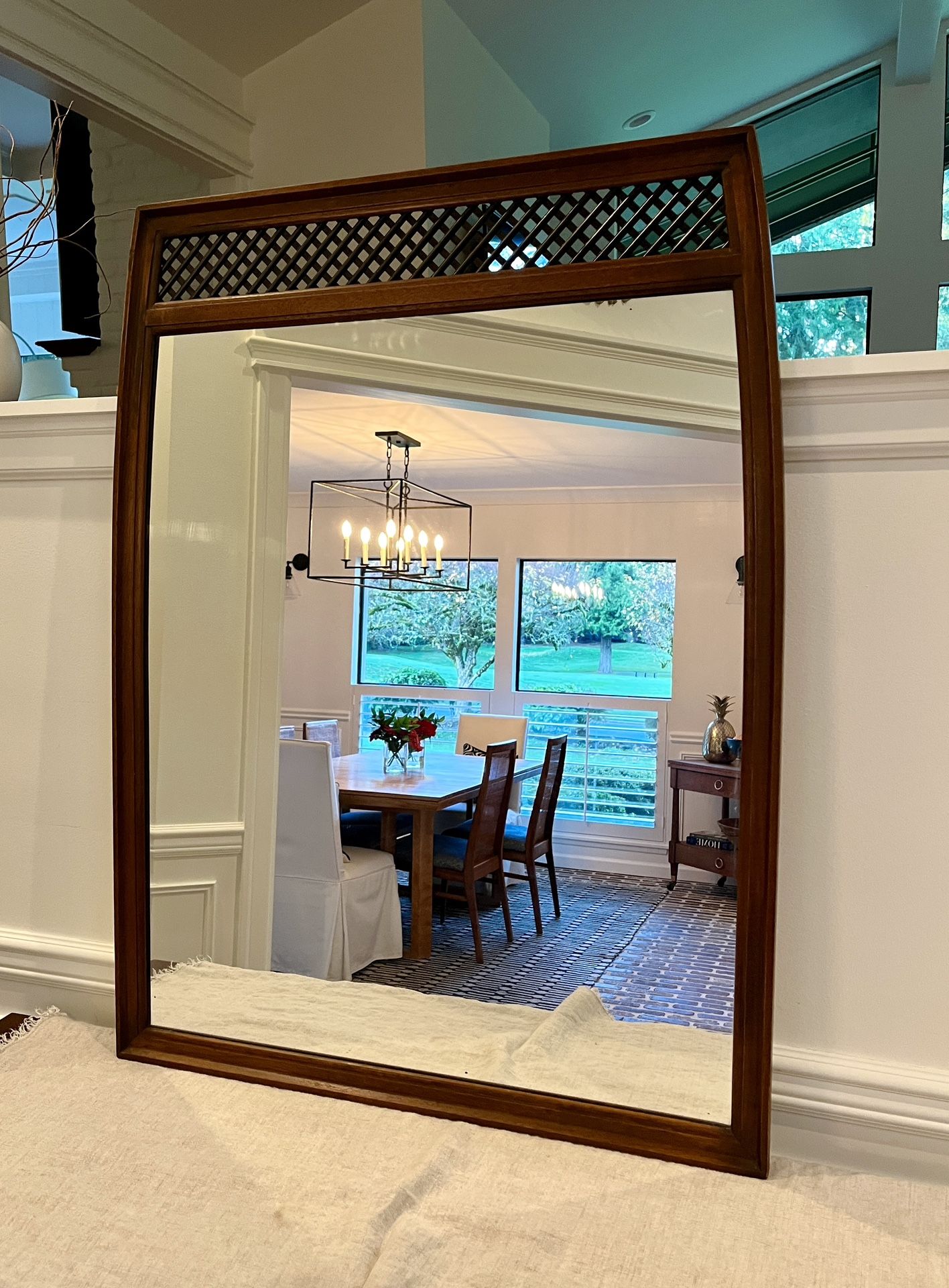 Lane Walnut Mirror