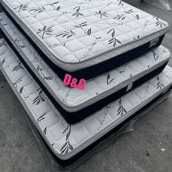 New Mattress In A Plastic Sealed  ▪️ Queen Size Mattress  ◾️ All Sizes Available. ▪️ Delivery Available 