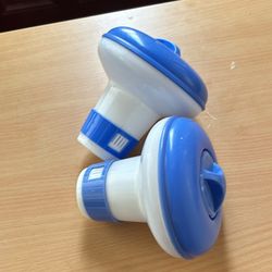 Set Of Two Chlorine Dispensers For Hot Tub