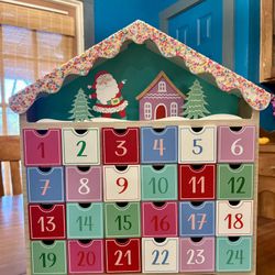 Wooden Advent Calendar 