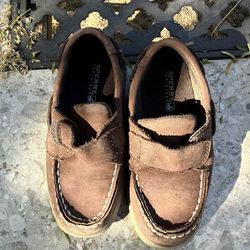 Boys 10 M Sperry top cider intrepid H&L loafers