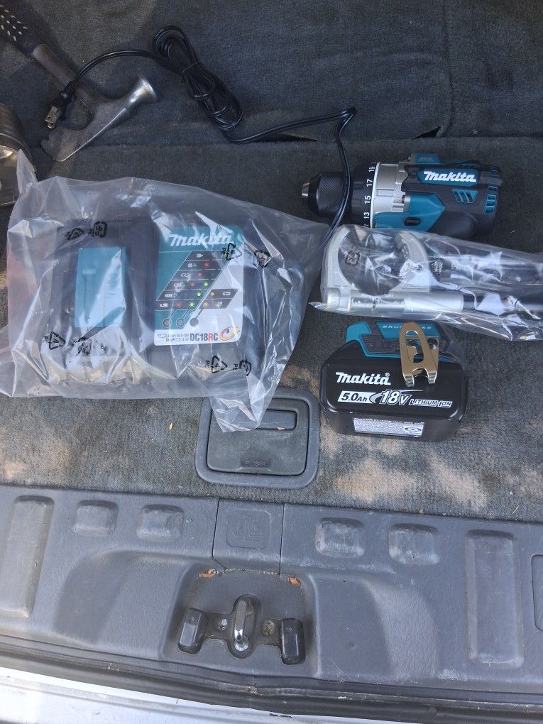Makita Battery Drill And Battery Plus Charger
