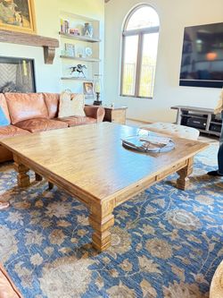 Rustic solid Coffee table and end table Arte de Mexico