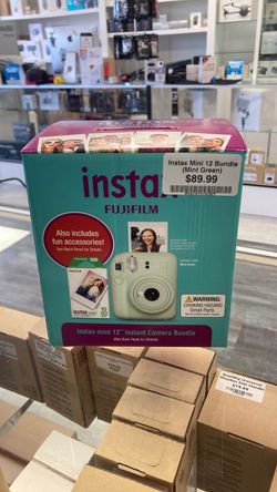 Instax mini 12 bundle (Mint green)