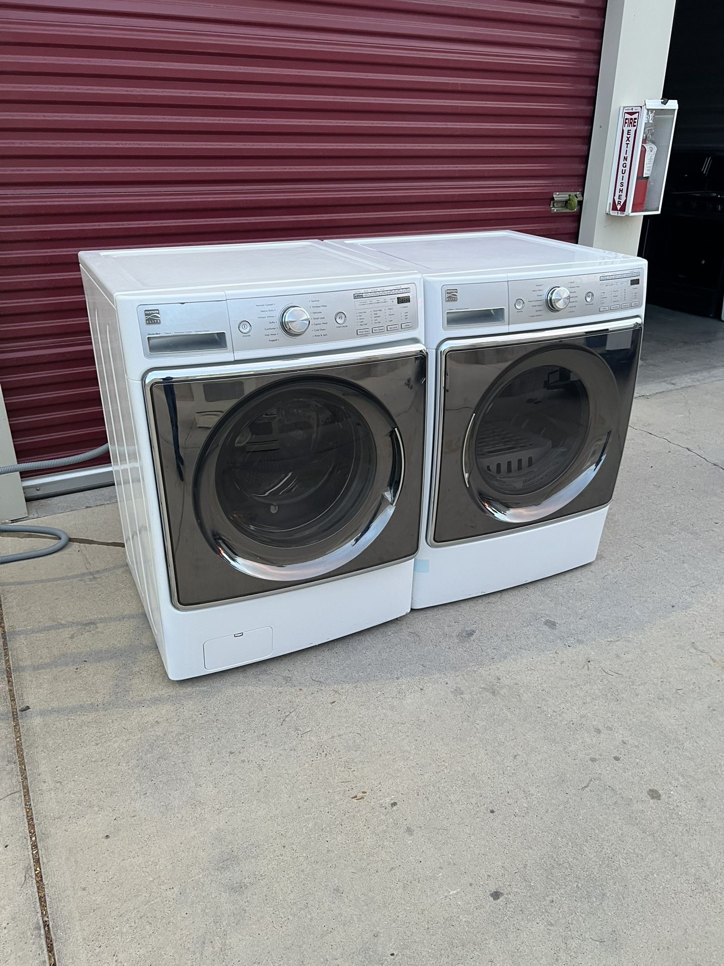 KENMORE WASHER AND DRYER