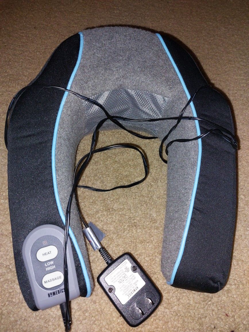 HOMEDICS NECK MASSAGER W/ HEAT. SEE ALL PHOTO'S.  💸 CASH/PICKUP ONLY 
