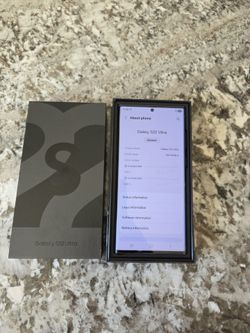 Samsung Galaxy S22 Ultra  --  Factory Unlocked