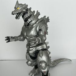 Mechagodzilla Figure Bandai 2007 12” Used