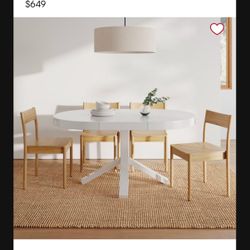 Pottery Barn Poppy Expandable Dining Table