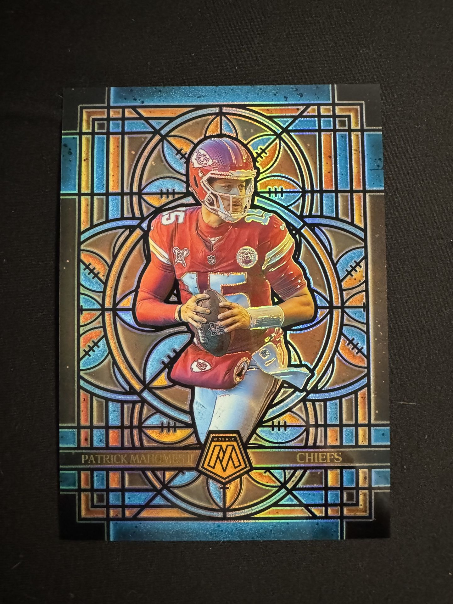 2025 Panini Mosaic Oversized Stained Glass Patrick Mahomes #13 Chiefs