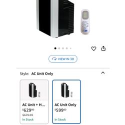 Whynter Portable Air Conditioner 14,000 BTU