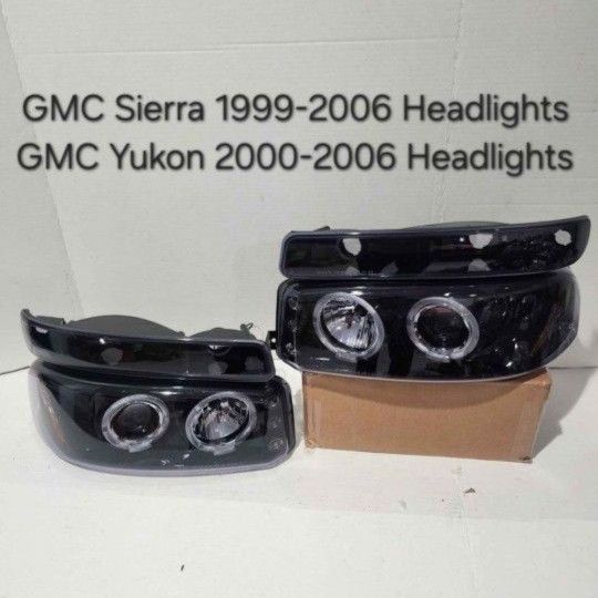 GMC Sierra 99-2006 Headlights 