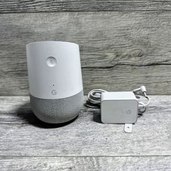 Google Home smart speaker. 