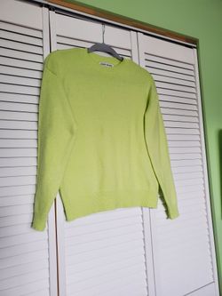 Elizabeth And James Lime Green Sweater