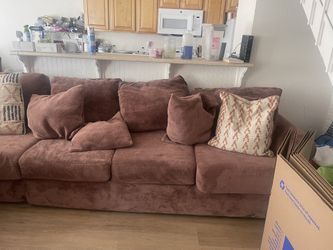Free Brown Sectional Couch