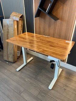 New Electric Standing Desk Height Adjusting desk computer desk home office desk