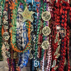 Graduation Ribbon Leis