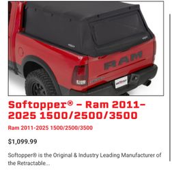 Ram 1500 Softtopper 5.5’ Bed