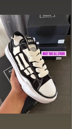 PRICE IS FOR EACH MUST TAKE 3 PAIRS  Amiri Mmy bones