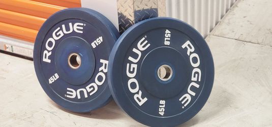 45 LB Rogue Echo Bumper Plates (Pair)