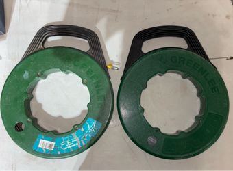 Greenlee 100’ and 125’ Steel Fish Tapes