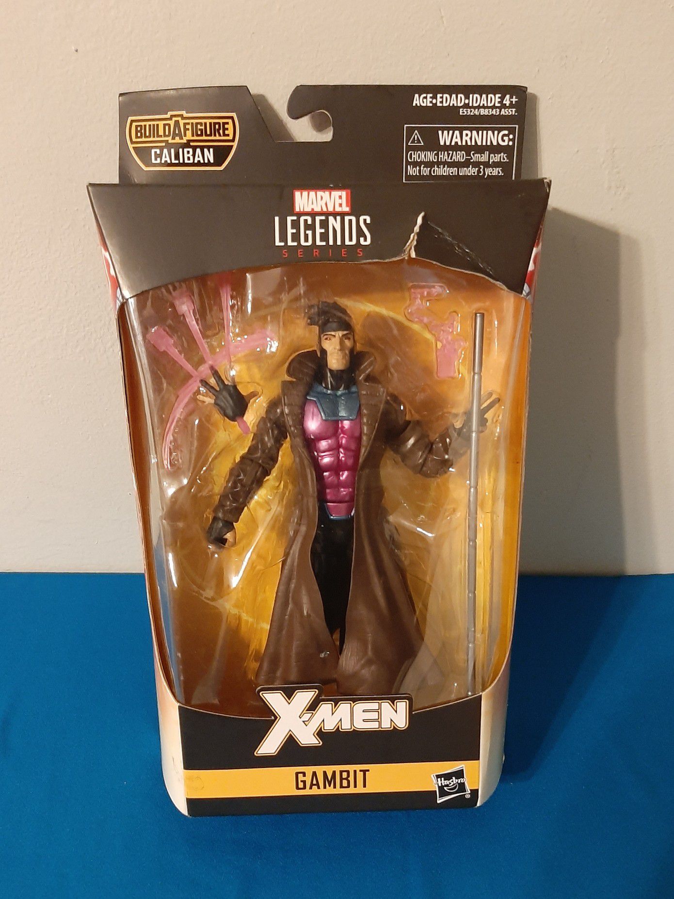 Marvel Hasbro Legends Series 6-inch Collectible Action Figure Gambit Toy (X-Men.