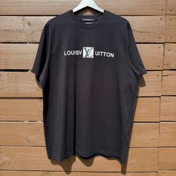 Louis Vuitton Black Logo T-Shirt