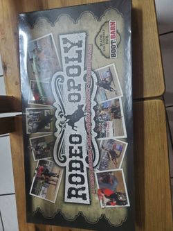 RODEO OPOLY board game, made exclusively for BOOT BARN, Brand New Sealed