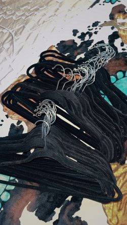 Velvet hangers