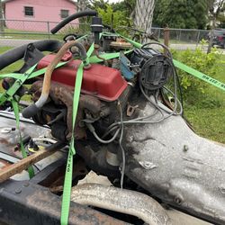 V6 Chevy With Transmission 