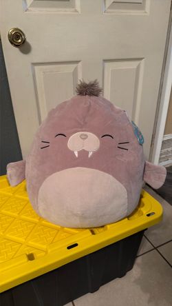 squish mellow walrus 16”