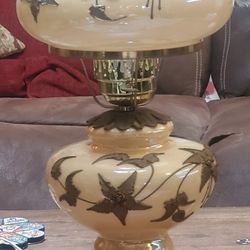 Vintage Hurricane Lamp