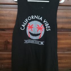 Men's  XXXL  Black Tank