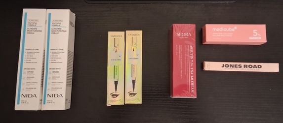 Assorted Skin Care And Makeup