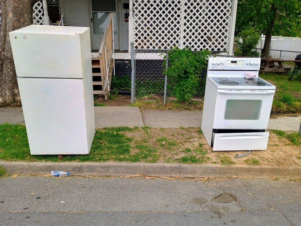 Refrigerator And Stove