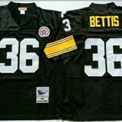 Jerome Bettis Pittsburgh Steelers Mitchell & Ness Legacy Replica Jersey – Black