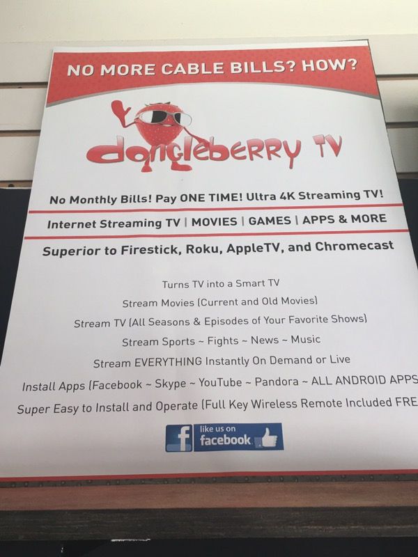 Dongleberry TV