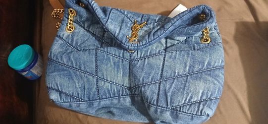 YSL Puffer Jean Purse